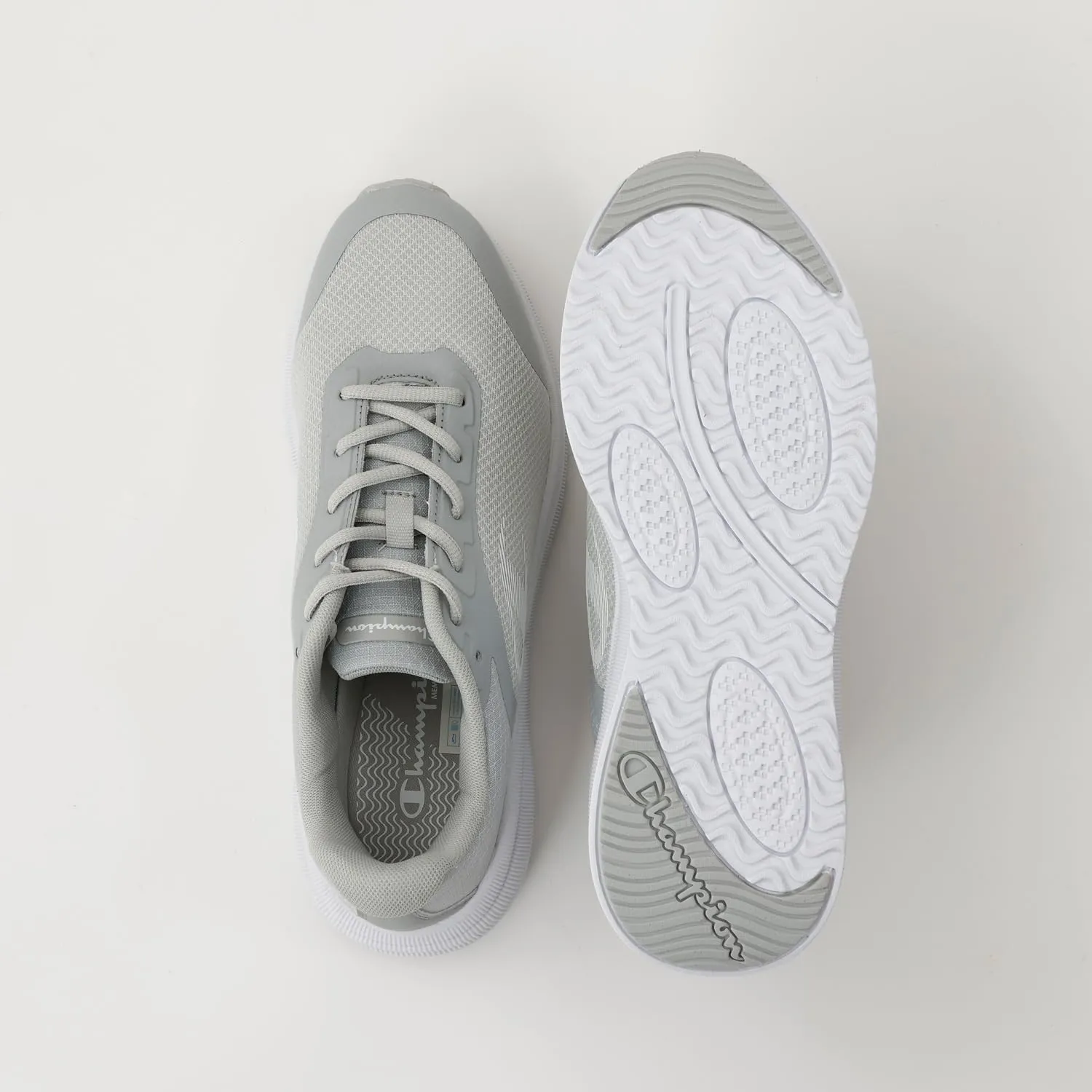Champion Men's Modern Sneakers, One Point Logo, Syphon Engage MESH Legacy Running Inspired