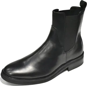Chelsea Slip-on Crust Boots For Men, Men Handmade Custom Made Boots, Crust Leather Chelsea Boots, Classic Leather Chelsea Boots, Casual, Lightweight, Smooth