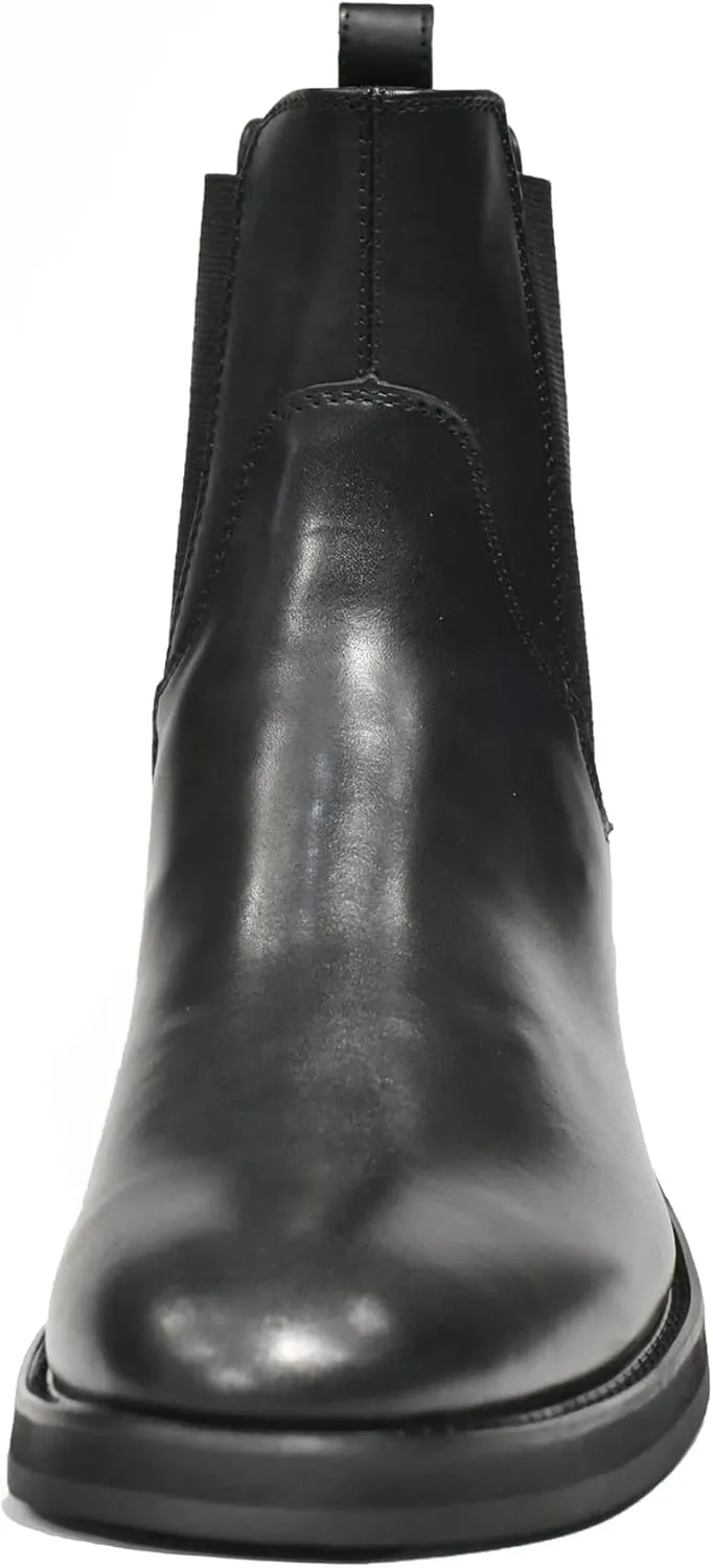 Chelsea Slip-on Crust Boots For Men, Men Handmade Custom Made Boots, Crust Leather Chelsea Boots, Classic Leather Chelsea Boots, Casual, Lightweight, Smooth