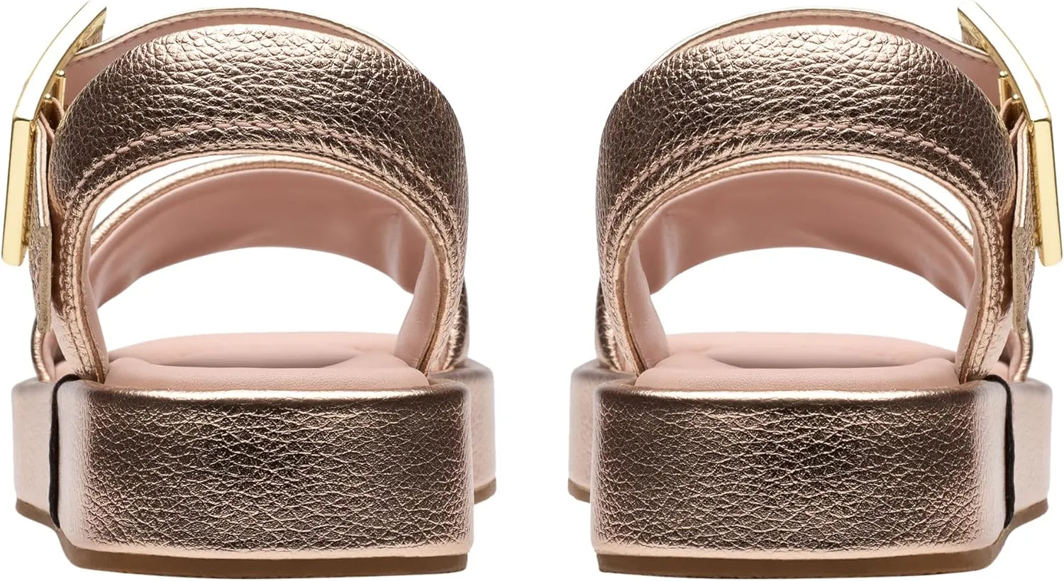 Clarks Womens Alda Strap Leather Sandals
