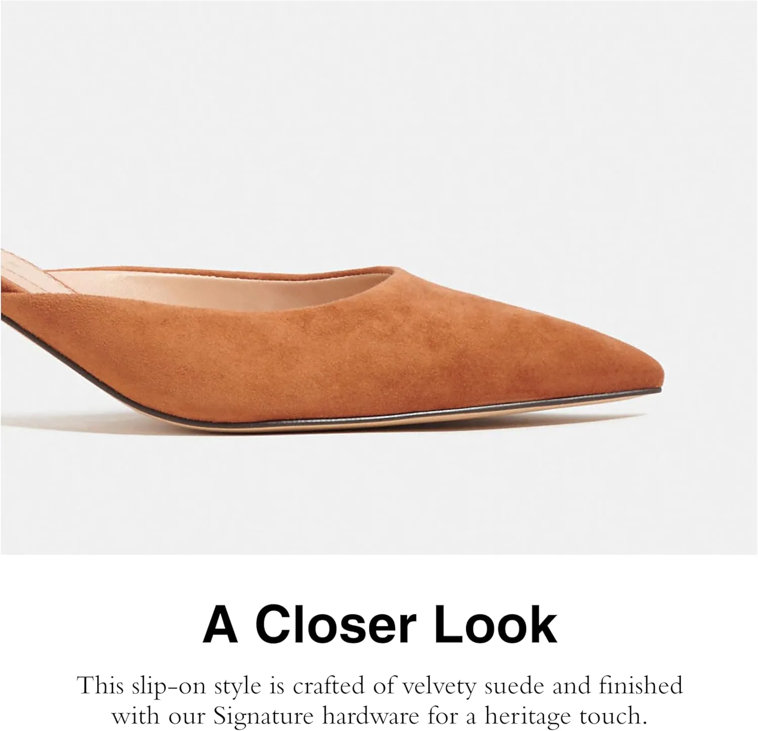 Coach Women's Renn Suede Mule