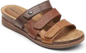 Cobb Hill May Slide Tan 8 EE - Extra Wide