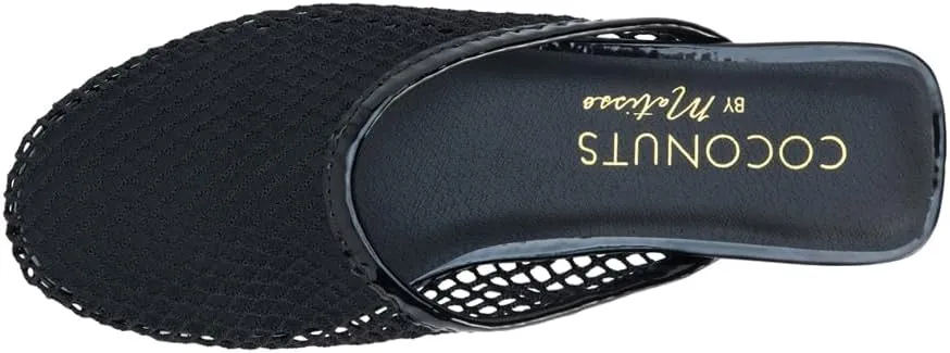 Coconuts by Matisse Womens Brooklyn Mules Flats Casual - Black