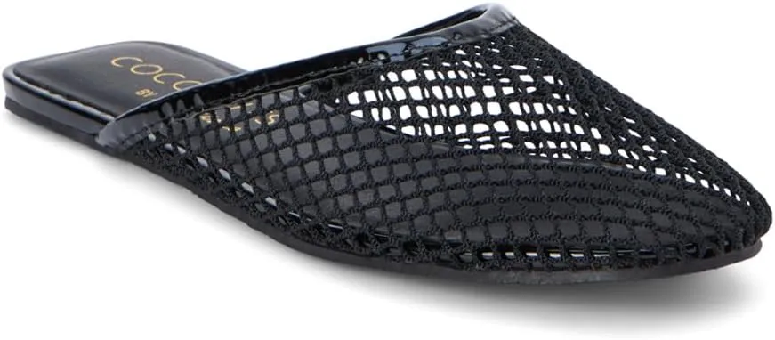 Coconuts by Matisse Womens Brooklyn Mules Flats Casual - Black