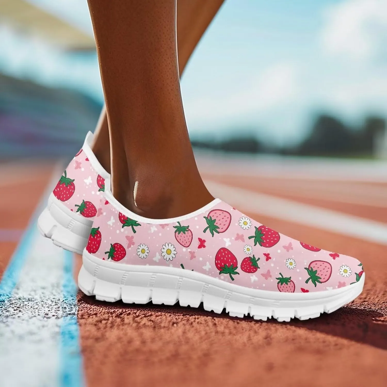 Coloranimal Flats for Women Walking Shoes Casual Flats Comfortable Womens Travel Shoes Loafers with Anti Skid Sole Fashion Womens Footwear