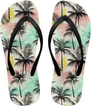 Coloranimal Flip Flops for Women Sandals Women Summer Beach Sandals Non Slip Shower Slippers Y Sandals Comfort Flip-Flops Slippers Thong Sandals