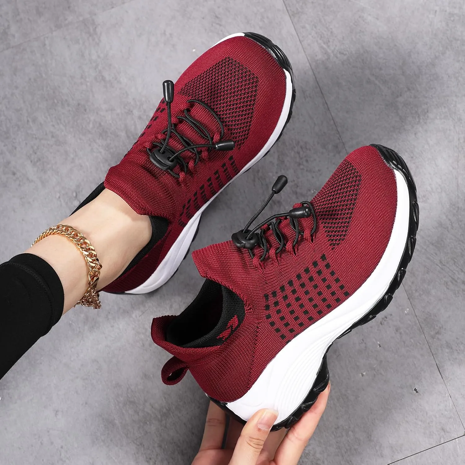 Comfort Orthowear Shoes for Women Men Orthopedic Tennis Shoe Waterproof Comfortable Walking Shoes for Women with Plantar Fasciitis Air Cushion Ortho Breathable Stretch Cushion Orthopedic Sneakers