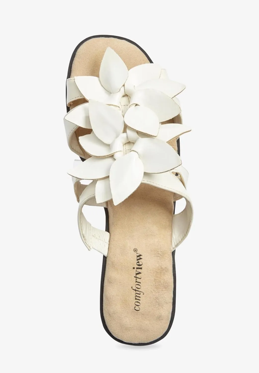 Comfortview Women's Wide Width The Paula Sandal