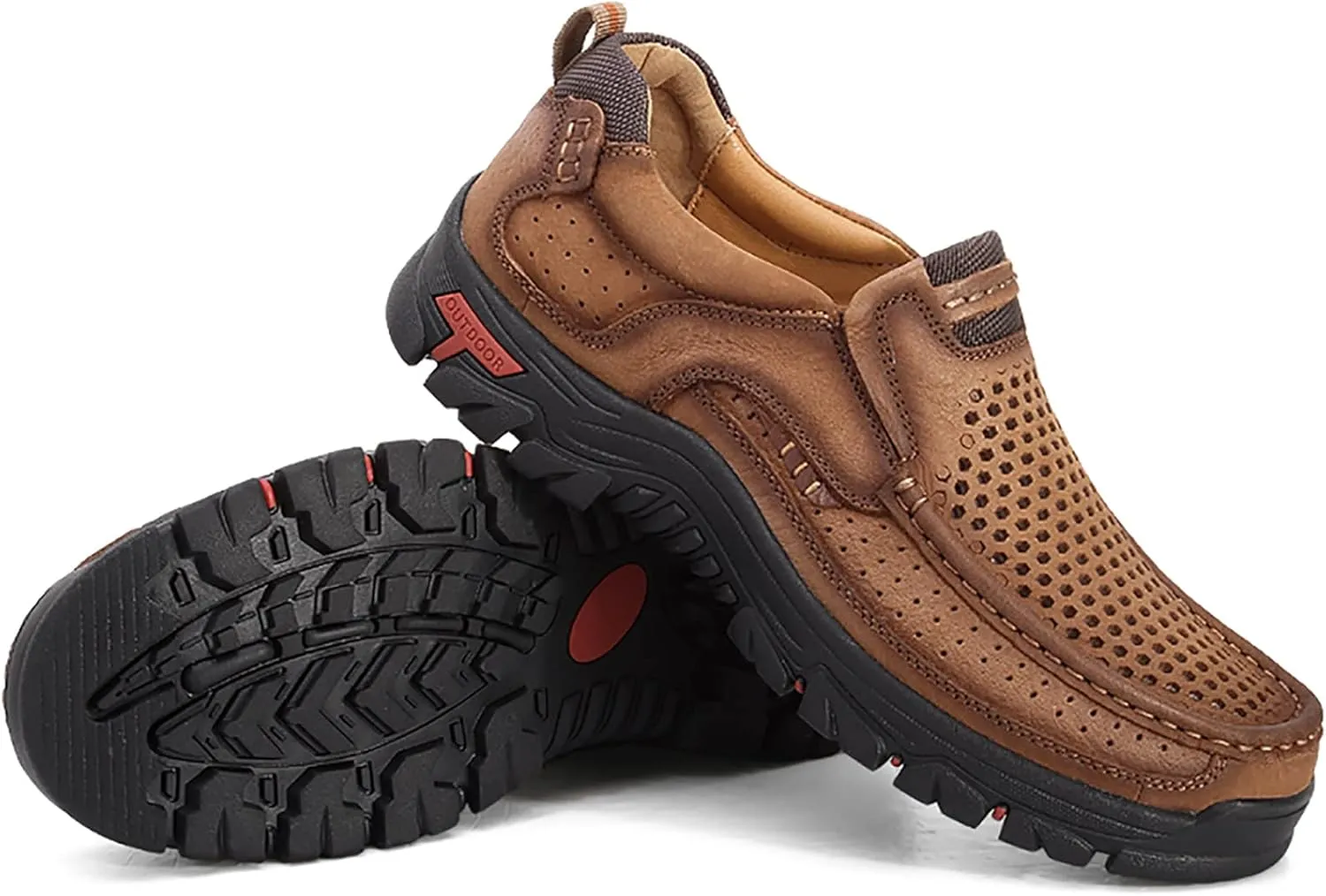 COSIDRAM Men Walking Sneakers Luxury Leather Shoes Casual Shoes Loafers for Male