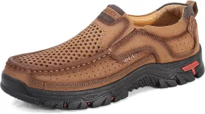 COSIDRAM Men Walking Sneakers Luxury Leather Shoes Casual Shoes Loafers for Male