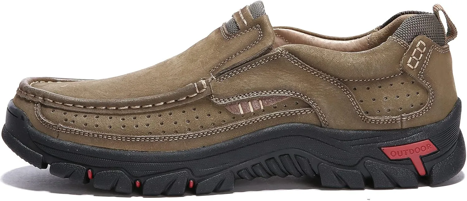 COSIDRAM Men Walking Sneakers Luxury Leather Shoes Casual Shoes Loafers for Male