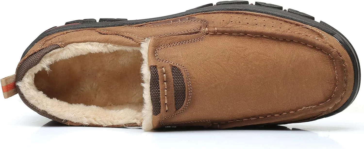 COSIDRAM Men Walking Sneakers Luxury Leather Shoes Casual Shoes Loafers for Male