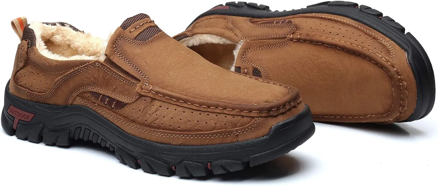 COSIDRAM Men Walking Sneakers Luxury Leather Shoes Casual Shoes Loafers for Male