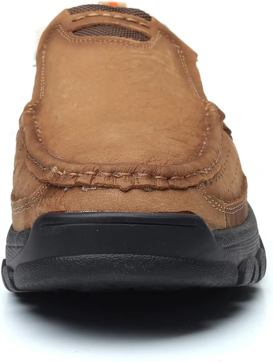 COSIDRAM Men Walking Sneakers Luxury Leather Shoes Casual Shoes Loafers for Male