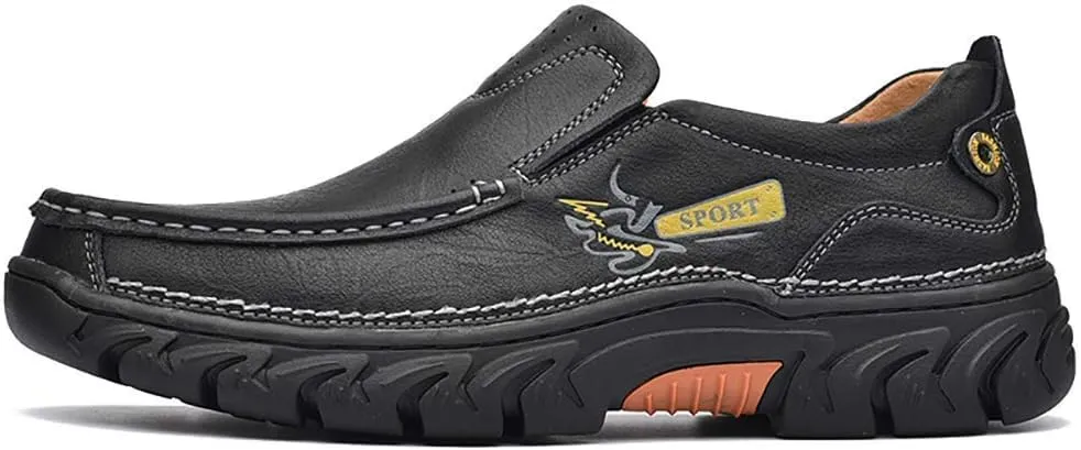 COSIDRAM Men Walking Sneakers Luxury Leather Shoes Casual Shoes Loafers for Male