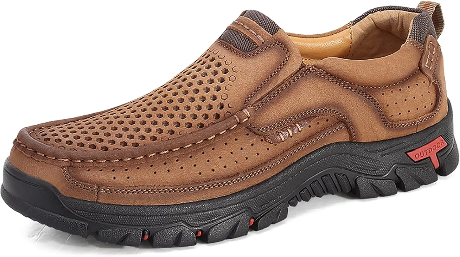 COSIDRAM Men Walking Sneakers Luxury Leather Shoes Casual Shoes Loafers for Male