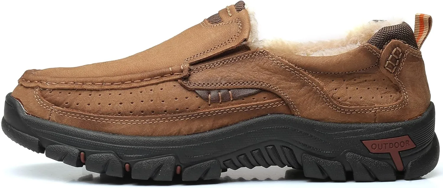 COSIDRAM Men Walking Sneakers Luxury Leather Shoes Casual Shoes Loafers for Male