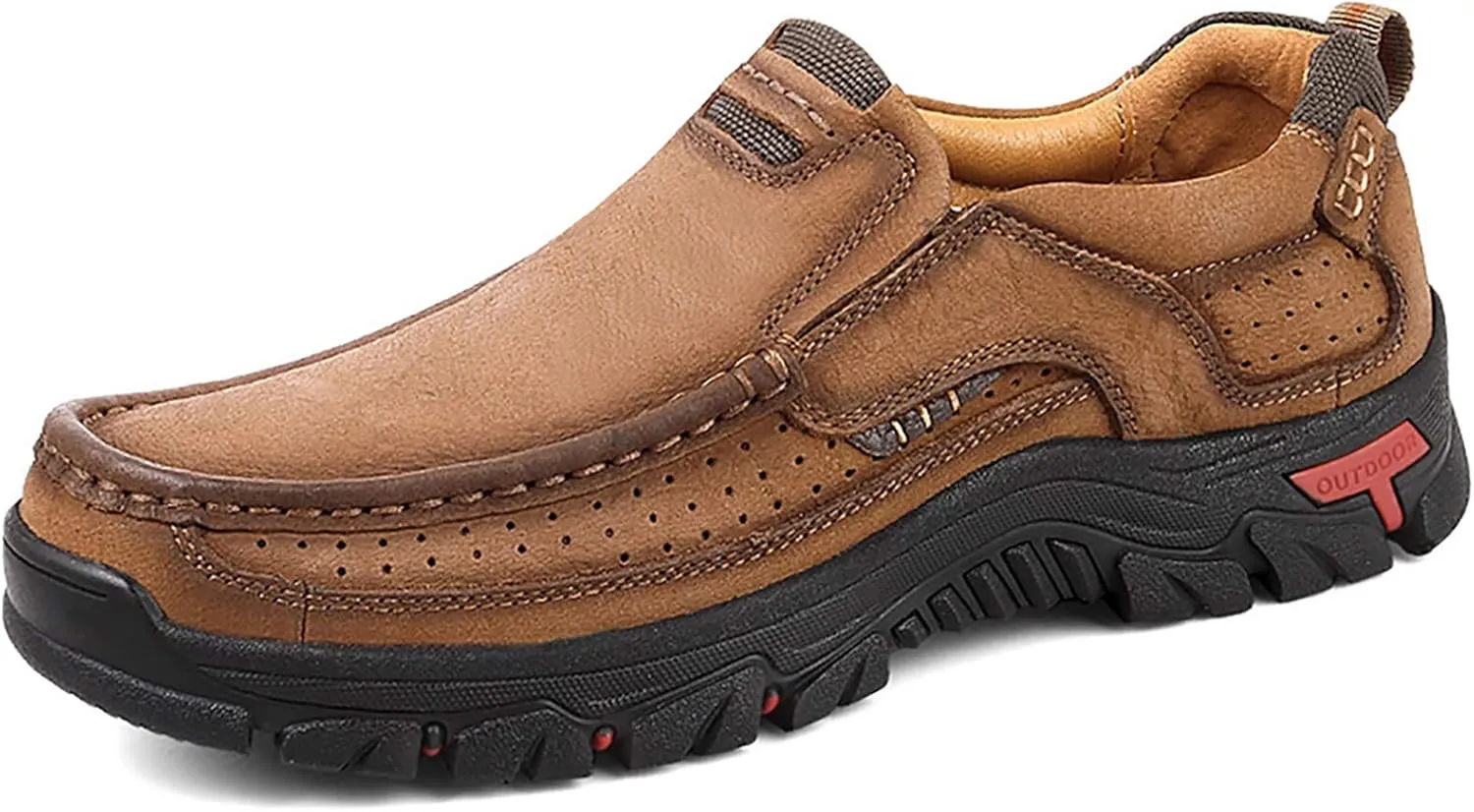 COSIDRAM Men Walking Sneakers Luxury Leather Shoes Casual Shoes Loafers for Male