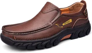 COSIDRAM Men Walking Sneakers Luxury Leather Shoes Casual Shoes Loafers for Male