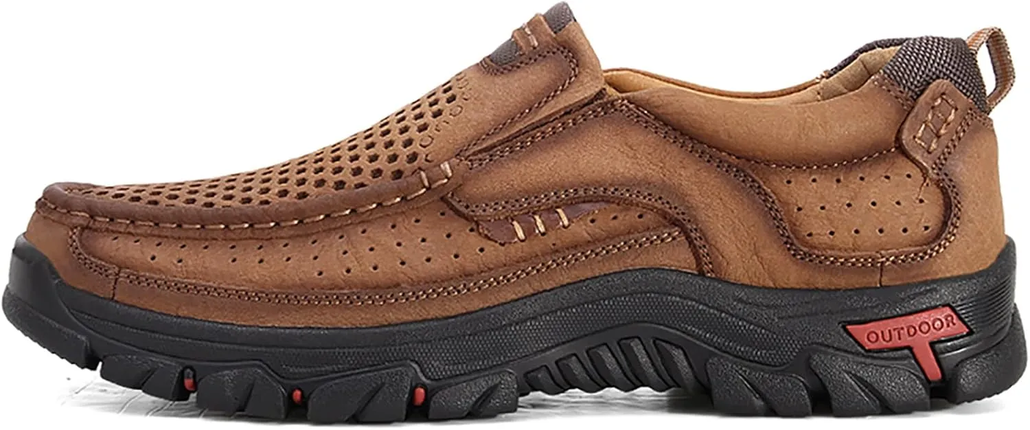 COSIDRAM Men Walking Sneakers Luxury Leather Shoes Casual Shoes Loafers for Male