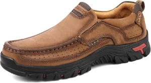 COSIDRAM Men Walking Sneakers Luxury Leather Shoes Casual Shoes Loafers for Male