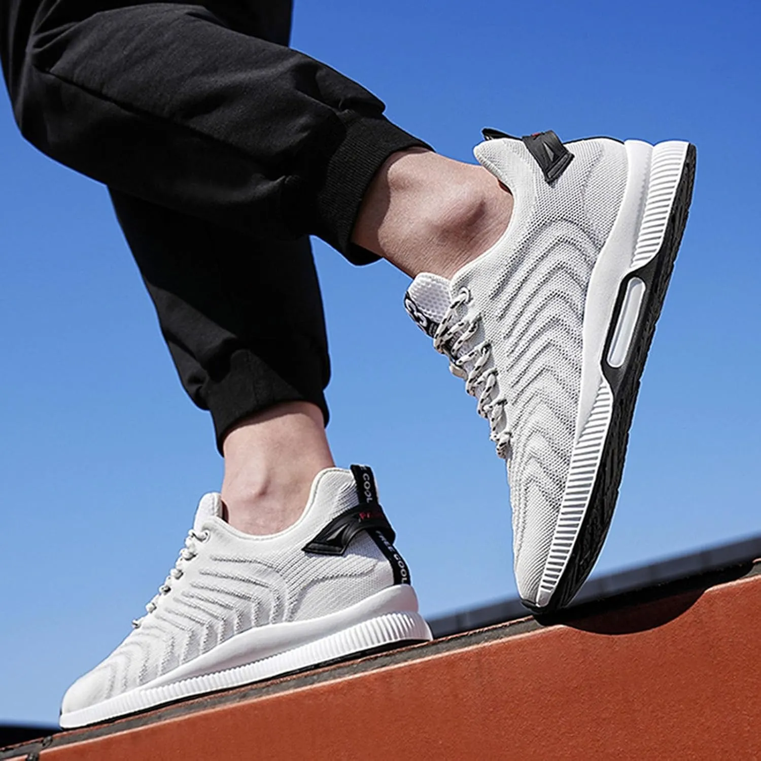 Couple Men's Elevator Shoes Men's Casual Mesh Trainers Lightweight Breathable Lace Up Sports Shoes with Mens Sneaker 626