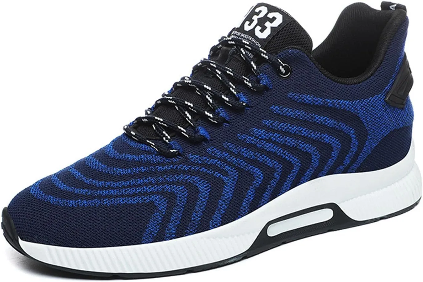 Couple Men's Elevator Shoes Men's Casual Mesh Trainers Lightweight Breathable Lace Up Sports Shoes with Mens Sneaker 626