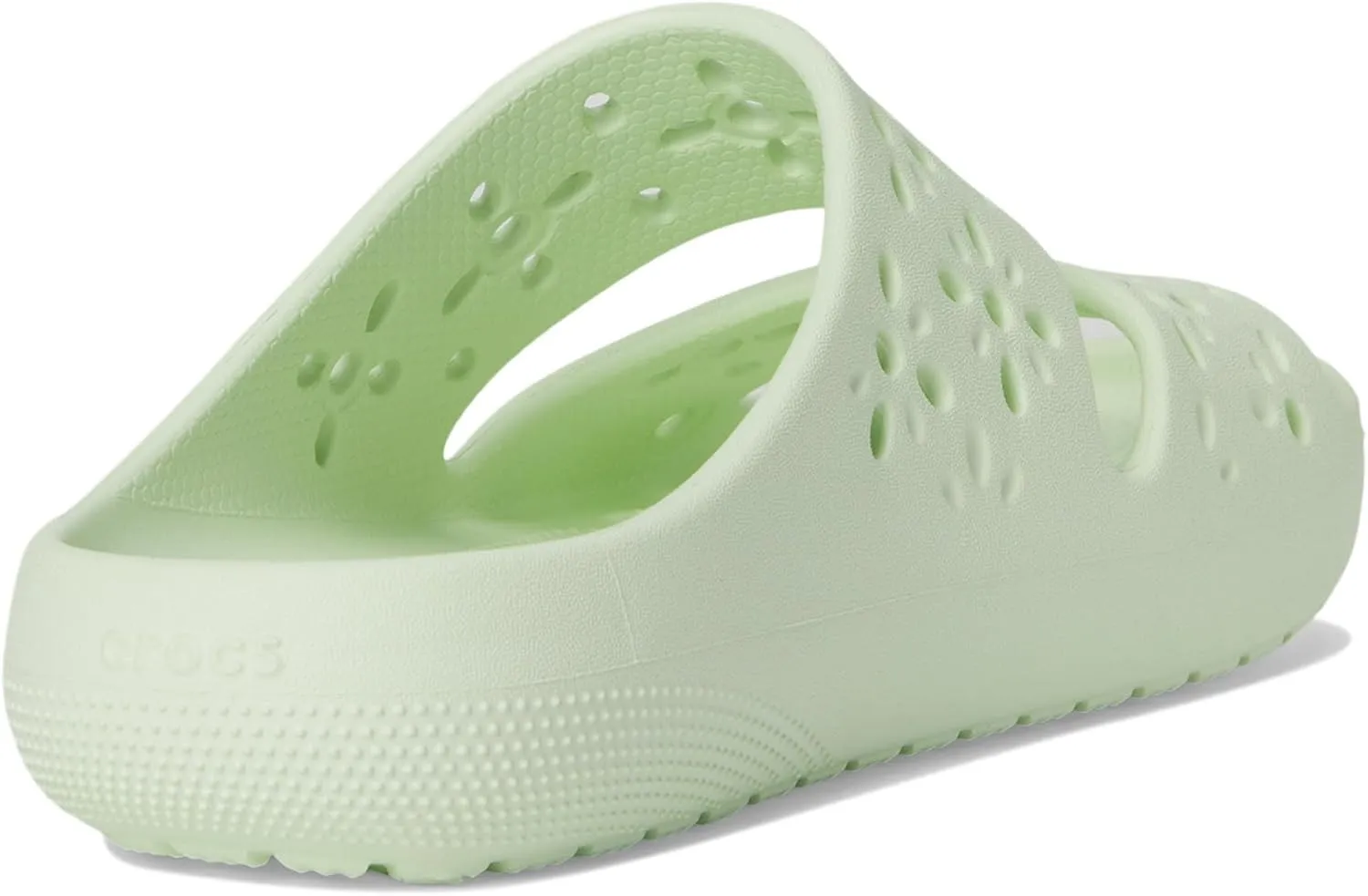 Crocs Unisex-Adult Classic Sandals 2.0 with Floral Cutout Design Slide