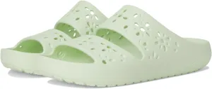 Crocs Unisex-Adult Classic Sandals 2.0 with Floral Cutout Design Slide