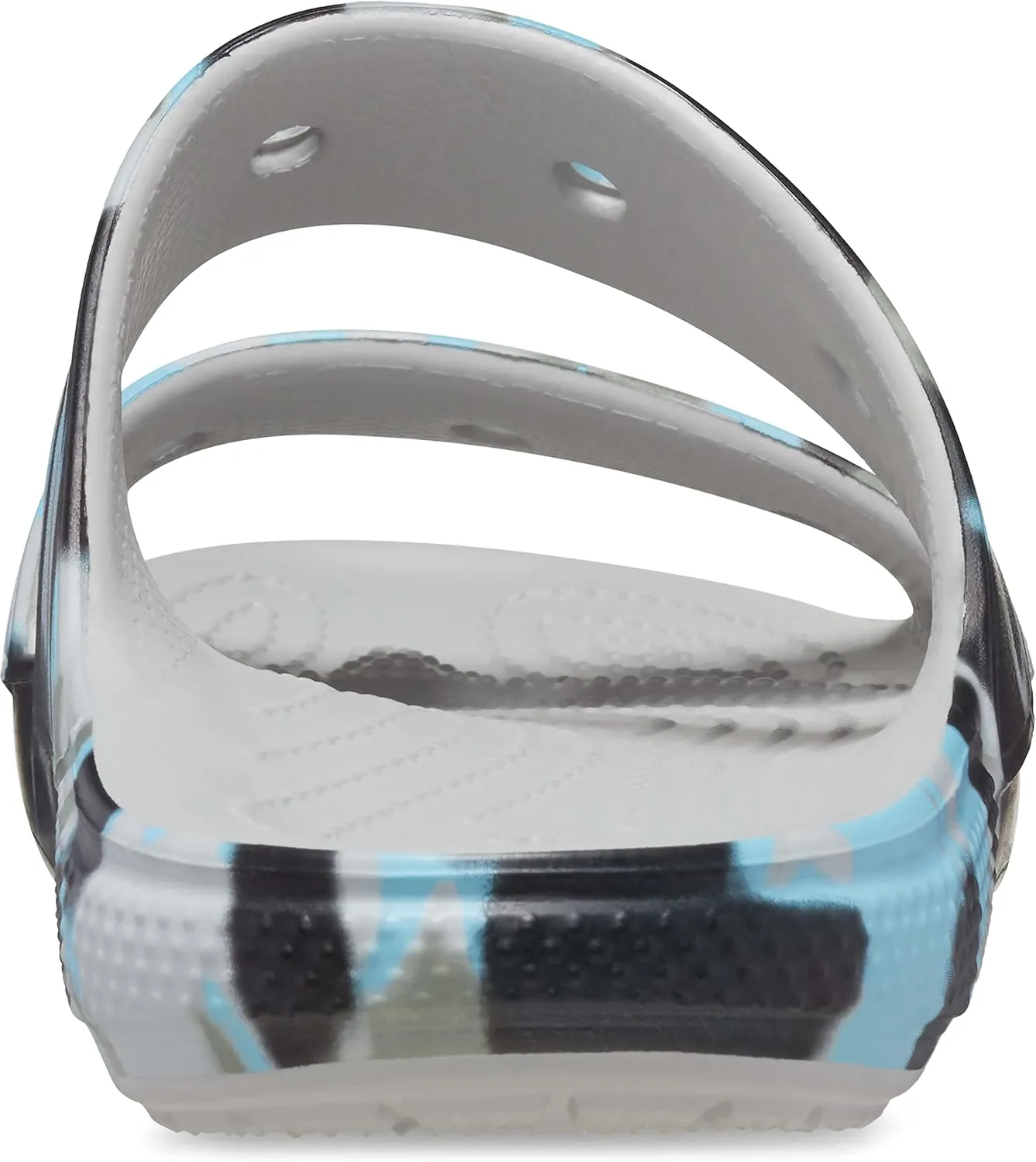 Crocs Unisex Classic Tie Dye Two-Strap Sandals Slide