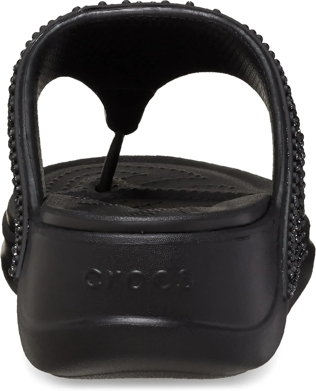 Crocs Women's Boca Bling Flip Wedge Platform Sandal