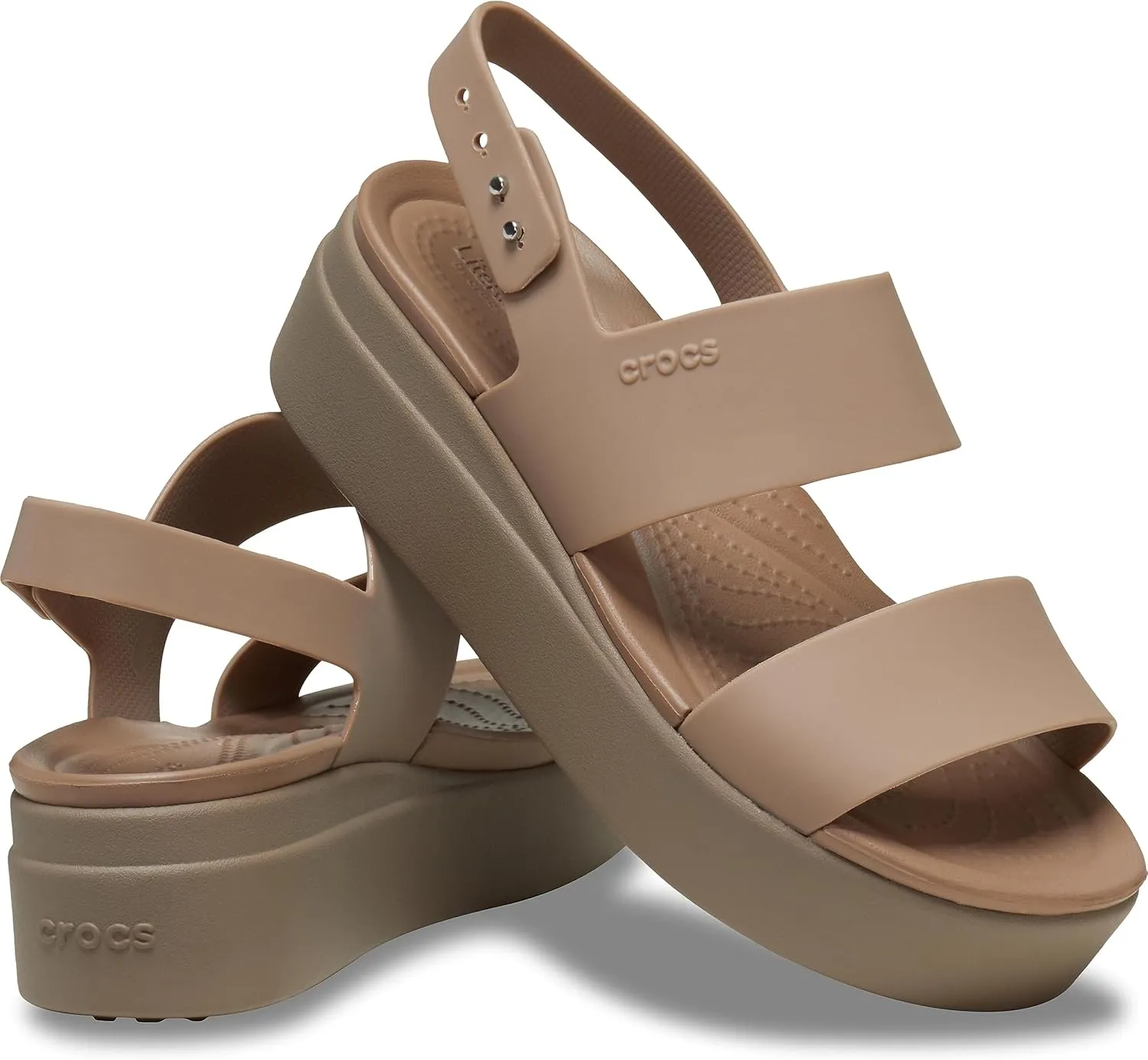 Crocs Women’s Brooklyn Low Wedges, Platform Sandals