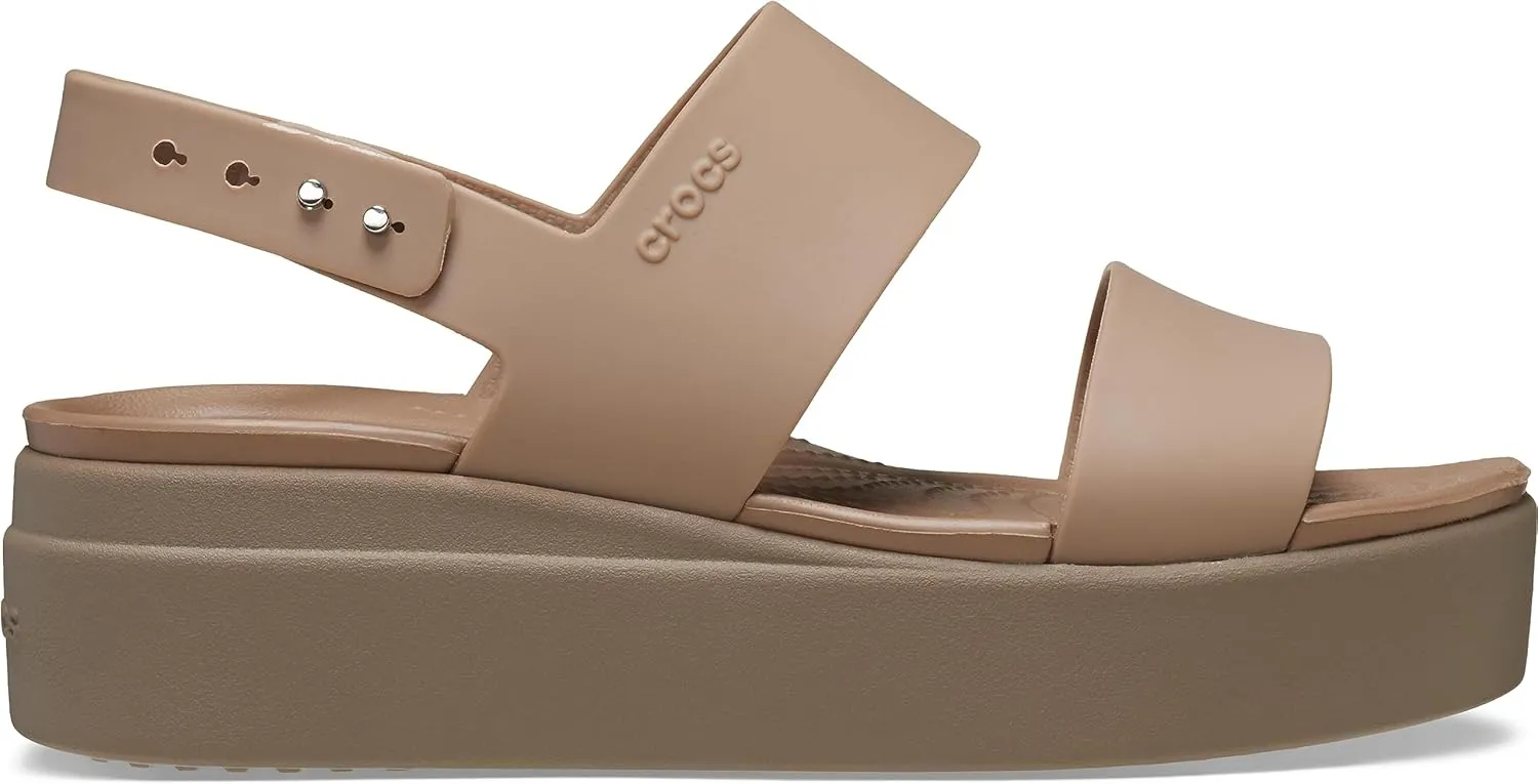 Crocs Women’s Brooklyn Low Wedges, Platform Sandals