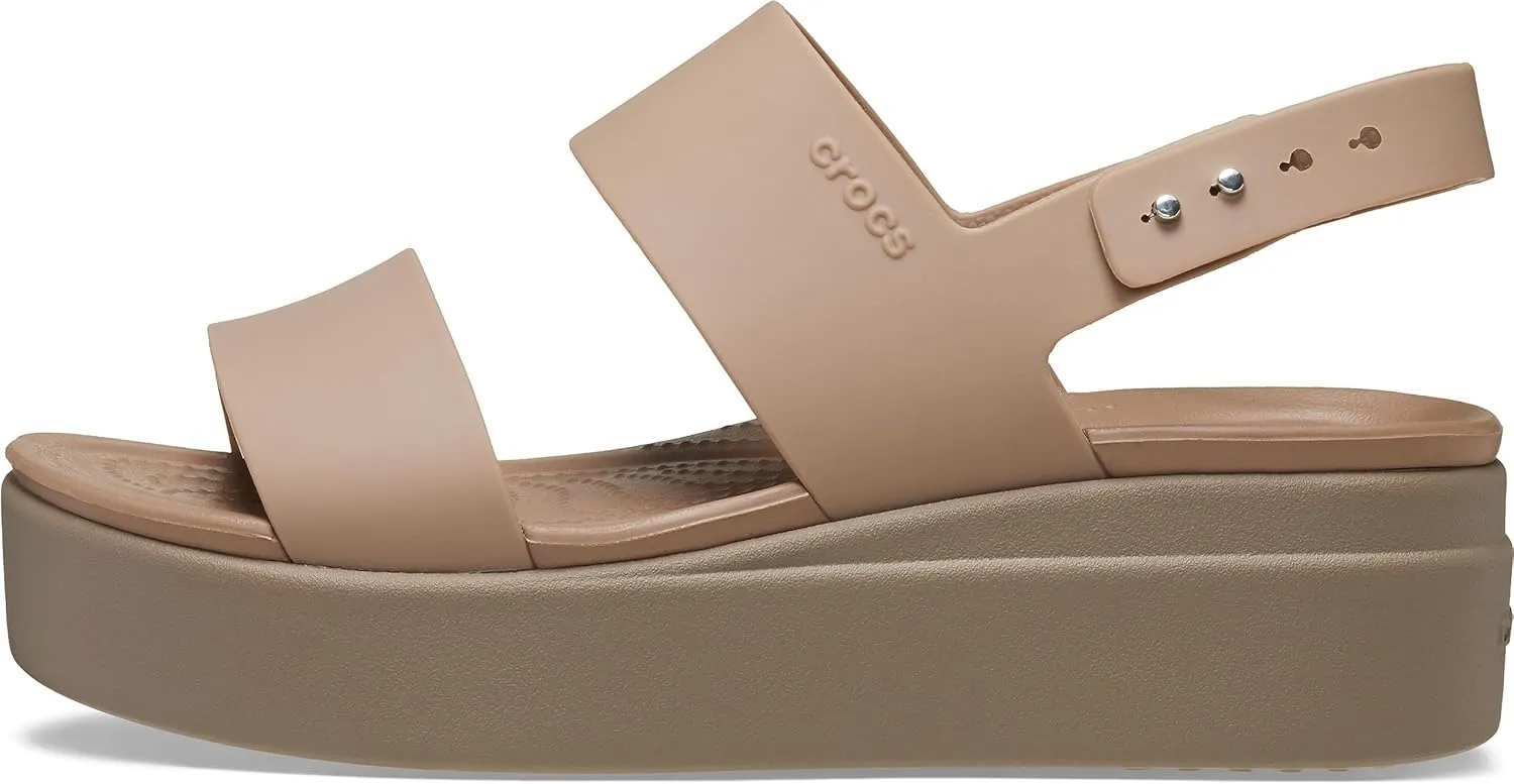 Crocs Women’s Brooklyn Low Wedges, Platform Sandals