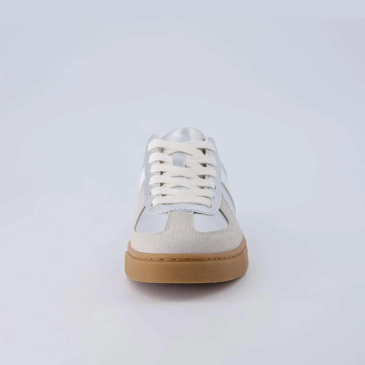 CUSHIONAIRE Women's Bailey lace up Sneaker  Comfort Foam, Wide Widths Available