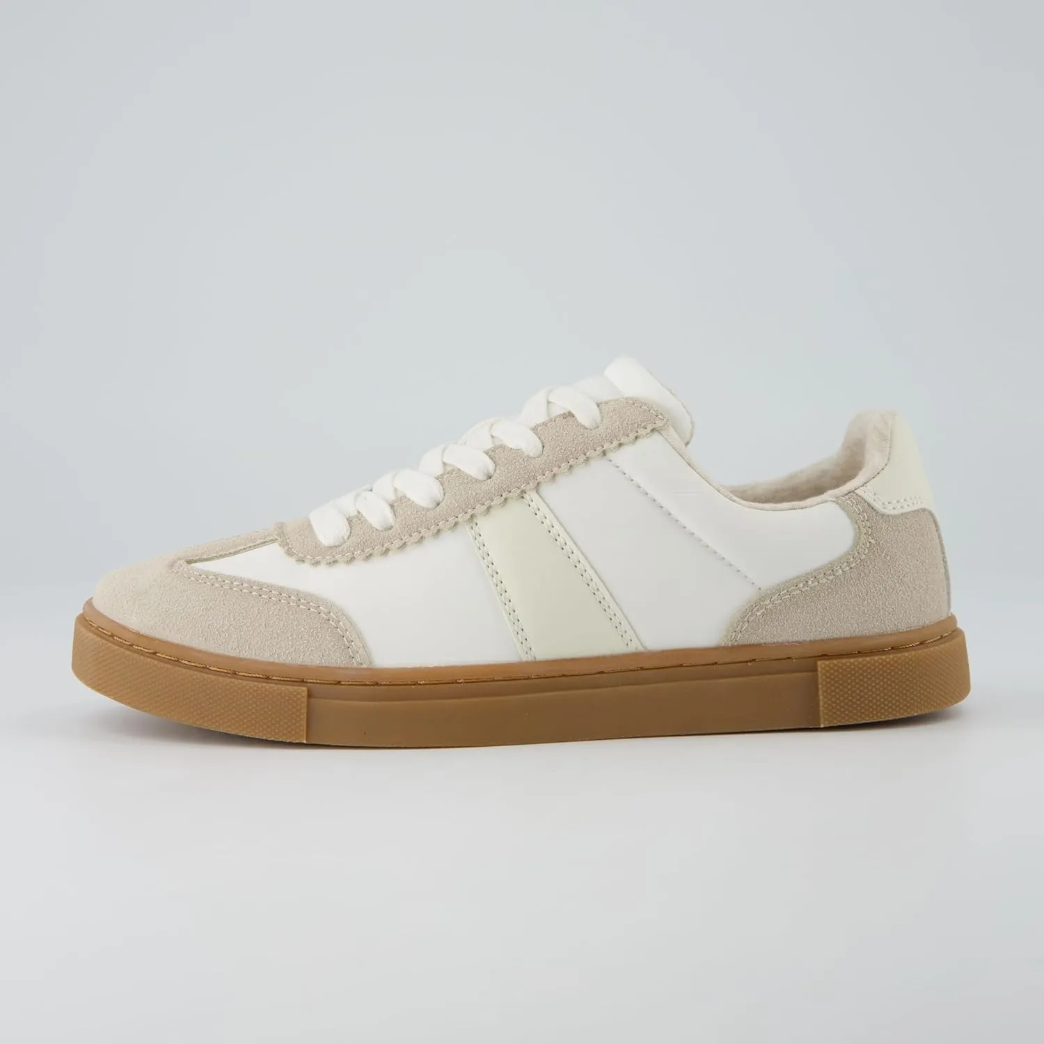 CUSHIONAIRE Women's Balance Lace Up Sneaker  Comfort Foam, Wide Widths Available