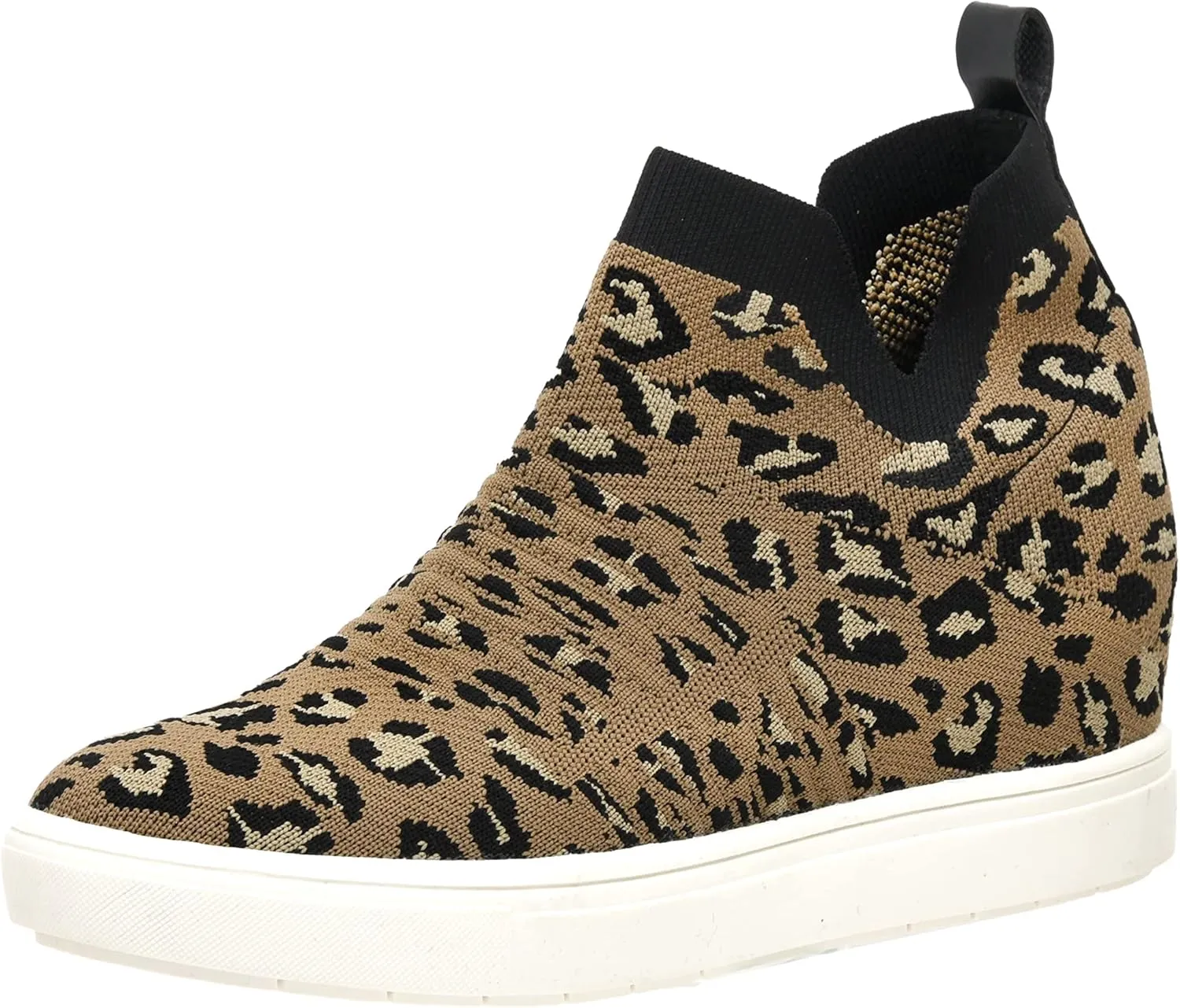 CUSHIONAIRE Women's Hoyt Knit Hidden Wedge Sneaker  Memory Foam & Wide Width Available