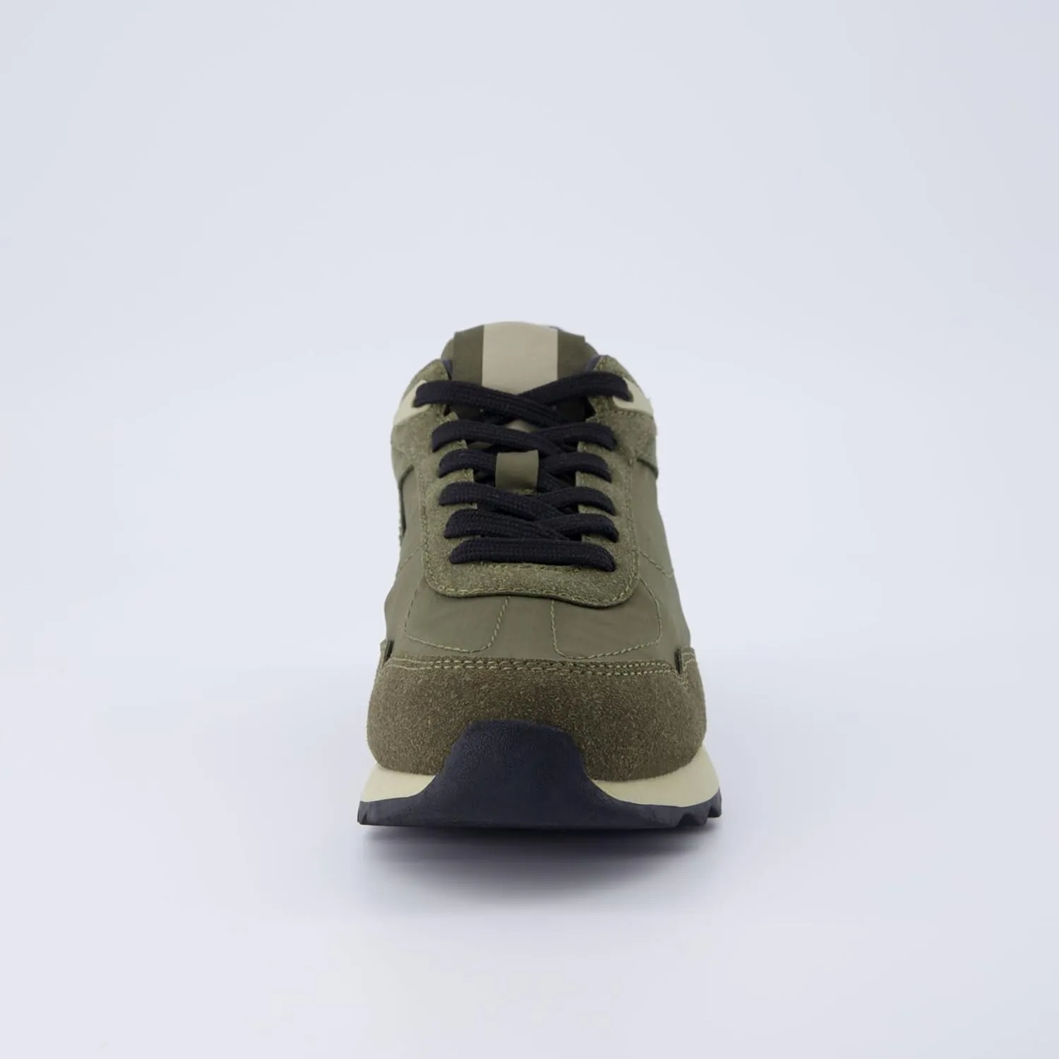 CUSHIONAIRE Women's Kicks lace up Nylon Sneaker  Comfort Foam, Wide Widths Available