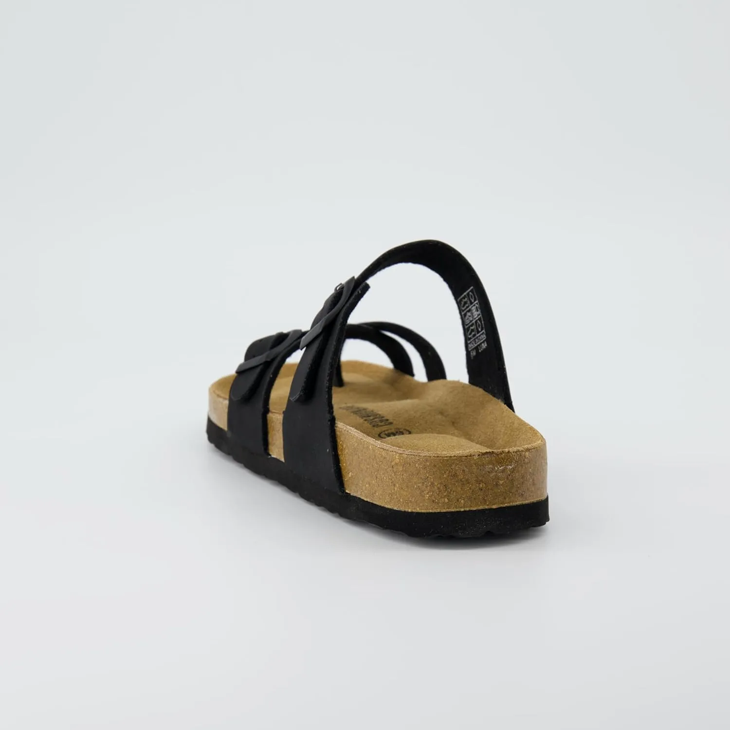 CUSHIONAIRE Women's Luna Cork Footbed Sandal With  Comfort
