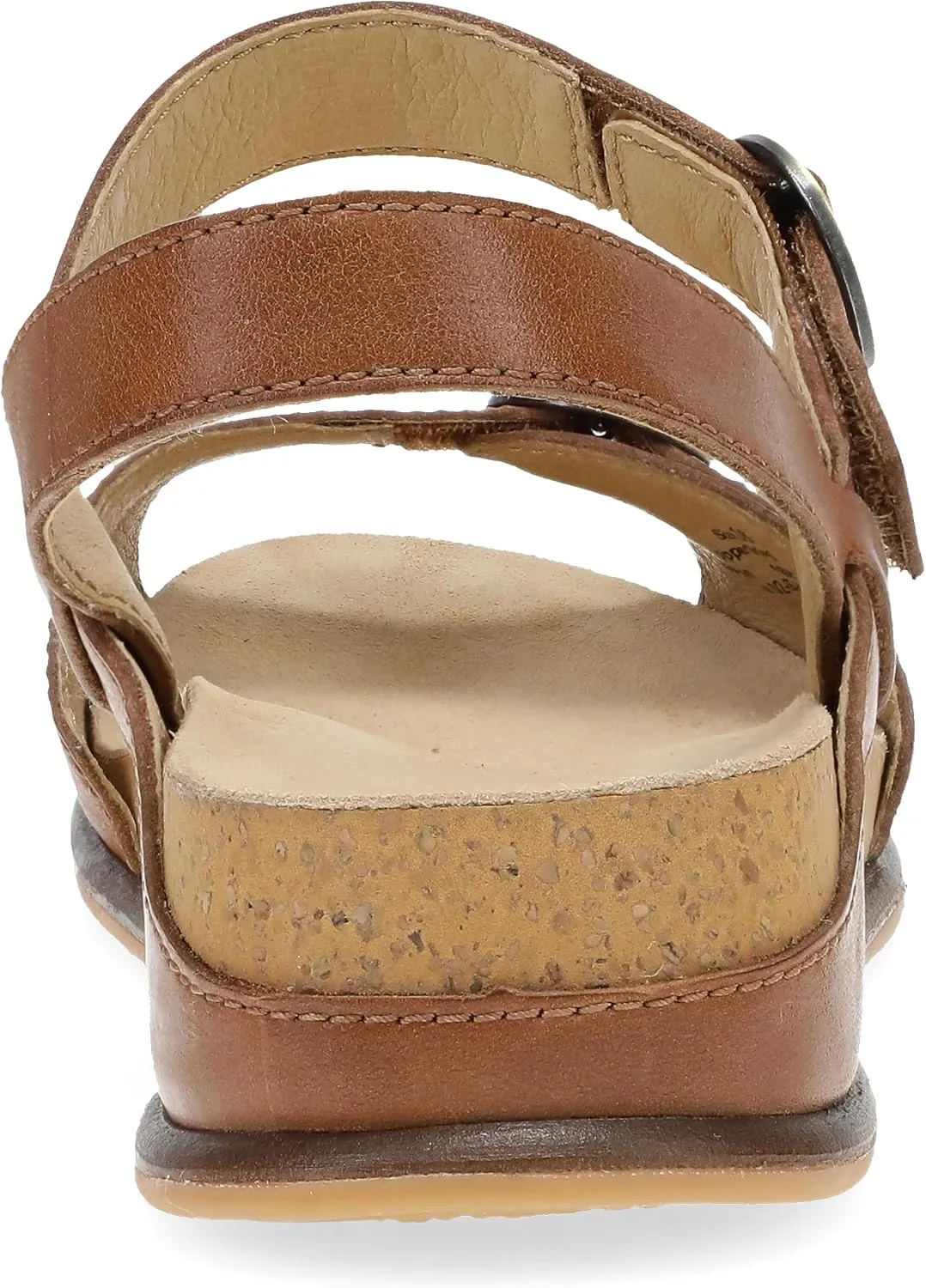 Dansko Candace Wedge Sandal for Women -Comfortable Wedge with Arch Support -Fully Adjustable Straps-Versatile Casual to Dressy Footwear -Lightweight Rubber Outsole