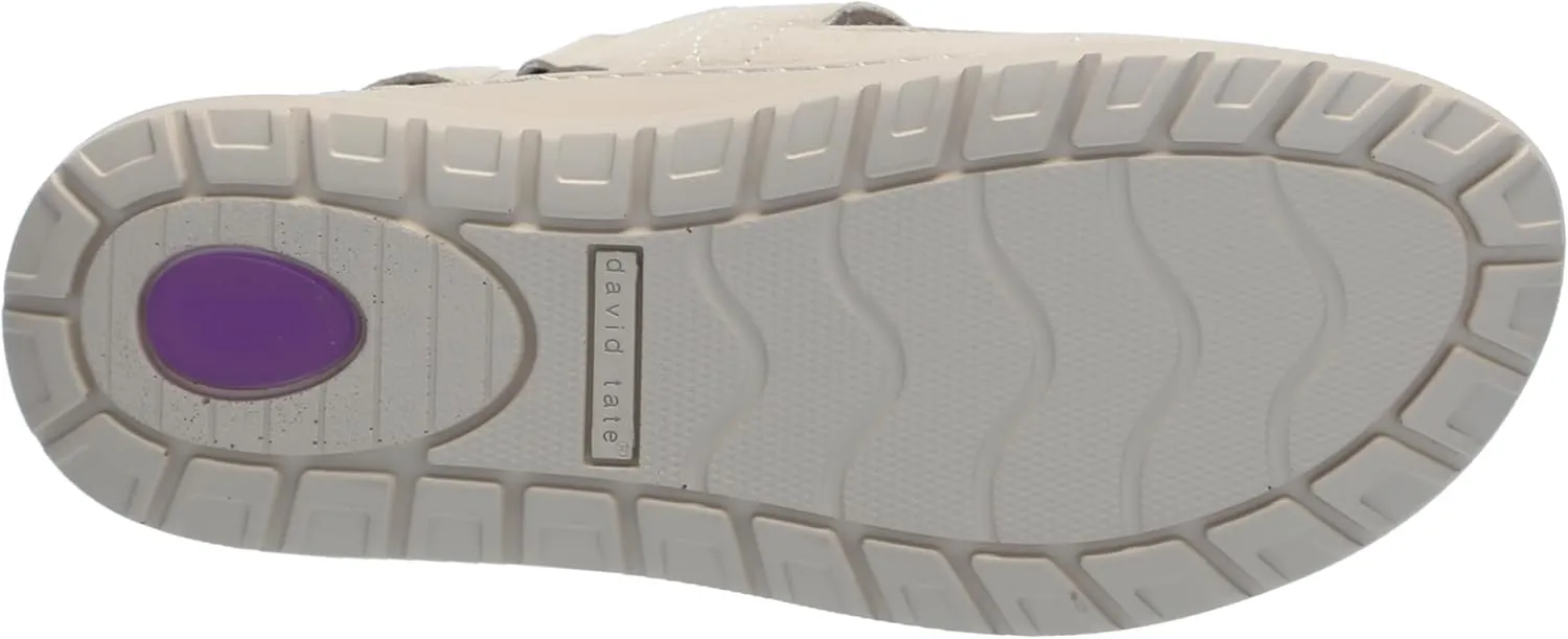 David Tate Womens Key Suede Peep Toe Slingback Sandals