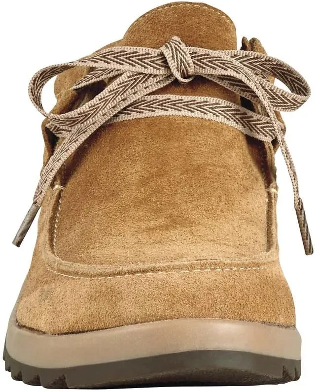 David Tate Womens Mojo Suede Wallabee Chukka Boots