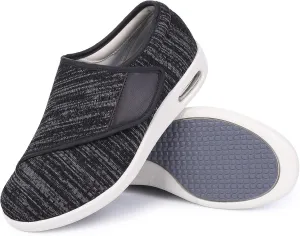 Diabetic Shoes for Women, Women's Wide Width Elderly Shoes, Adjustable Closure Lightweight Breathable, Swollen Feet Walking Edema Sneakers