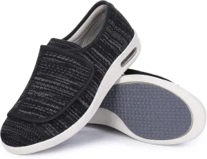 Diabetic Shoes for Women, Women's Wide Width Elderly Shoes, Adjustable Closure Lightweight Breathable, Swollen Feet Walking Edema Sneakers