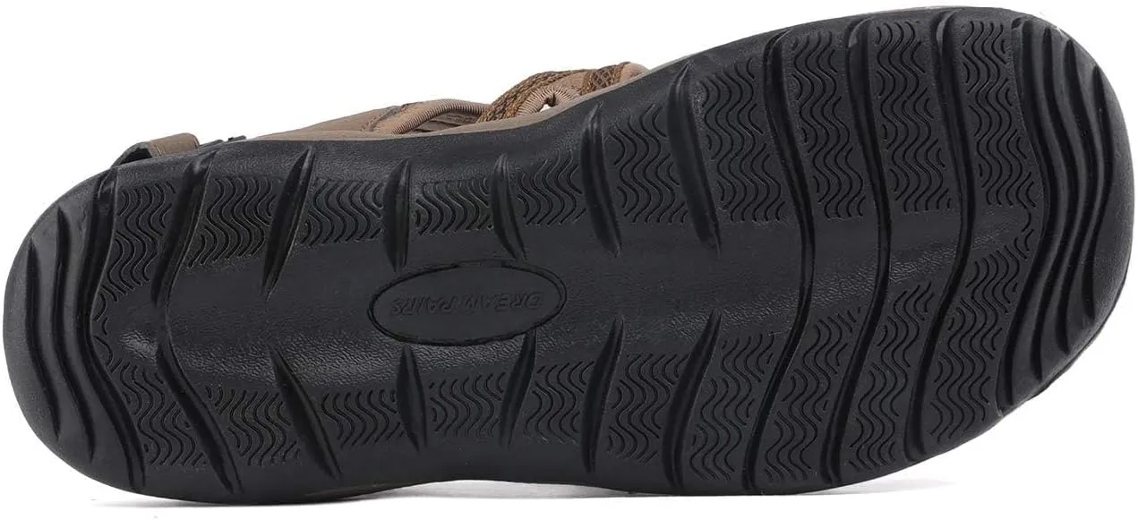 DREAM PAIRS Men's 160912-M-NEW Adventurous Summer Outdoor Sandals
