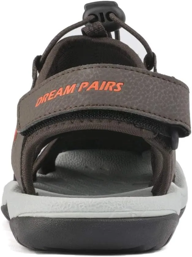 DREAM PAIRS Men's 160912-M-NEW Adventurous Summer Outdoor Sandals