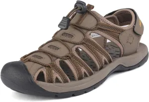 DREAM PAIRS Men's 160912-M-NEW Adventurous Summer Outdoor Sandals