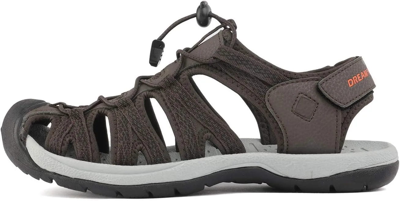 DREAM PAIRS Men's 160912-M-NEW Adventurous Summer Outdoor Sandals