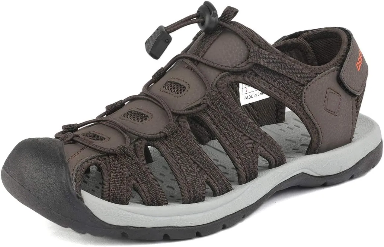 DREAM PAIRS Men's 160912-M-NEW Adventurous Summer Outdoor Sandals
