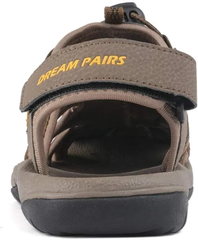 DREAM PAIRS Men's 160912-M-NEW Adventurous Summer Outdoor Sandals